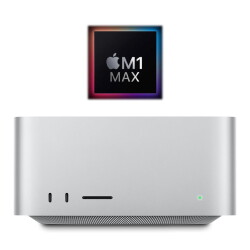 2022 Apple Mac Studio M1 Max 3.2GHz 10-Core CPU/32-Core GPU 32GB RAM 1TB SSD Z14J7LL/A - Apple