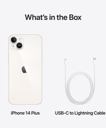 Apple iPhone 14 Plus 256GB Starlight - C - Apple