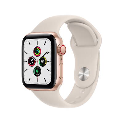 Apple Watch SE 40mm Cellular Gold Aluminum - 1