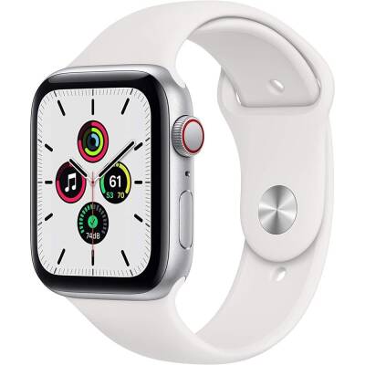 Apple Watch SE 40mm Cellular Silver Aluminum - 1