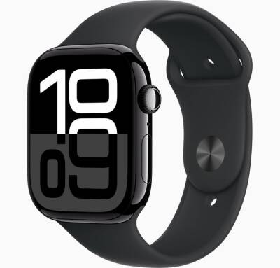 Apple Watch Series 10 46mm Cellular Jet Black Aluminum - A - 1